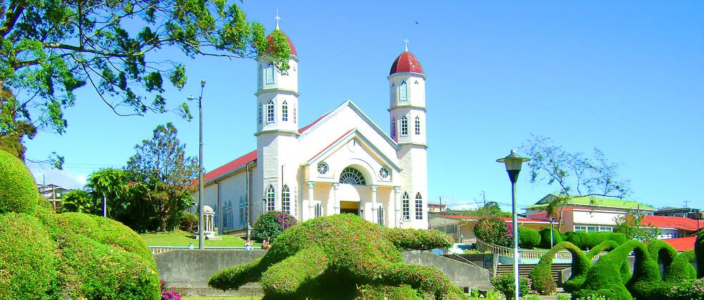 church blue skies zarcero church