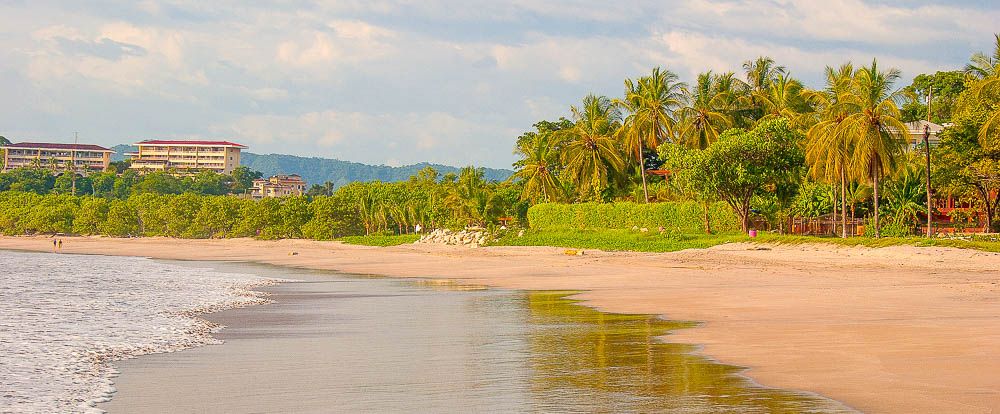 flamingo beach white sands
