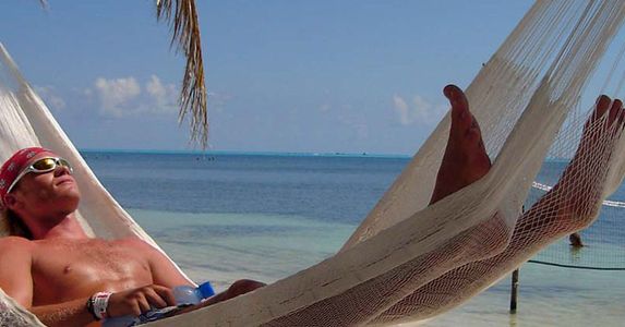 hammock on beach