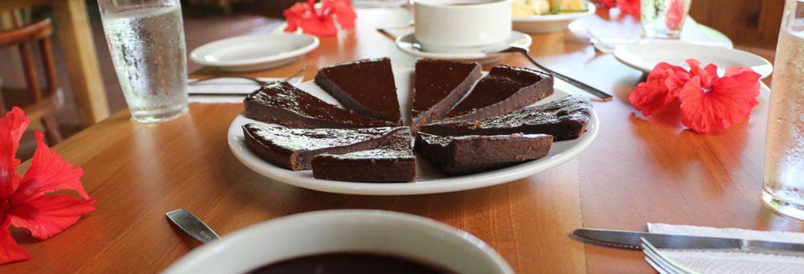 chocolate cake finca kobo chocolate tour