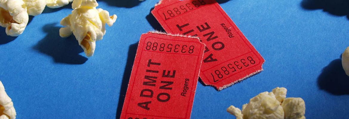 movie tickets popcorn
