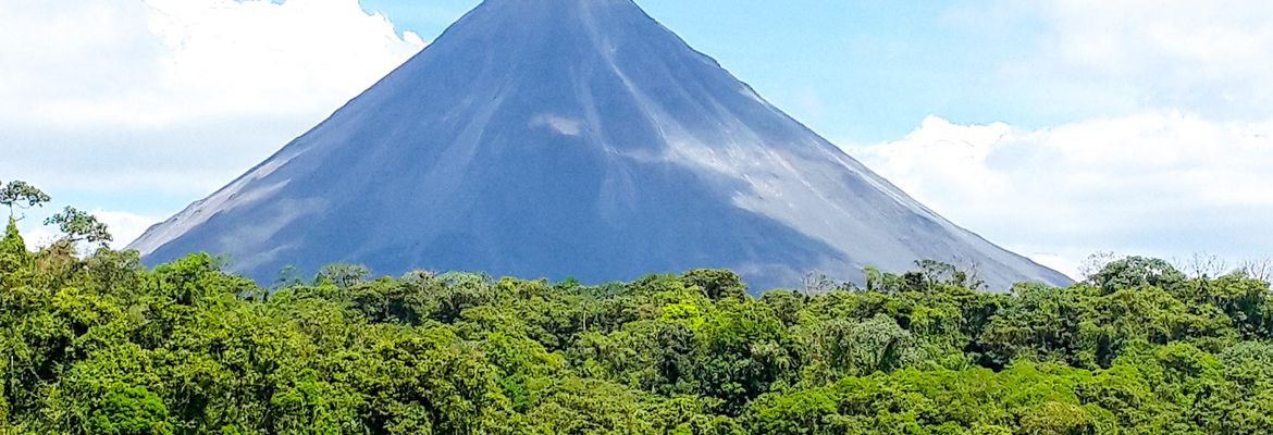 arenal volcano view from lake arenal 12