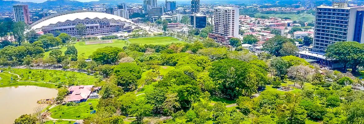 la sabana aerial view