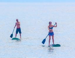 stand up paddling in pan dulce