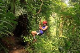 safari canopy tour girl 3