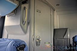 50 passenger coach restroom door