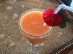 papaya in water pizza a go go