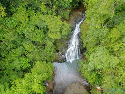 chocuaco waterfall aerial view