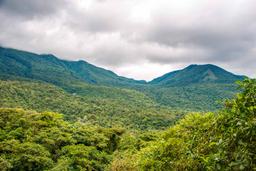 tenorio volcano from platform view