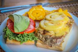 grilled tuna sandwich agua dulce resort