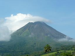 Arenal Volcano view taken on June 23, 2009.