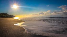 playa piro at sunrise