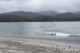 distant kayaks chora island 7