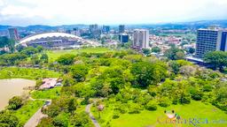 la sabana aerial view
