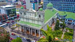 metropolitan cathedral aerial view
