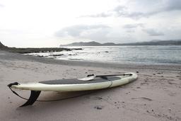 SUP laying chora island