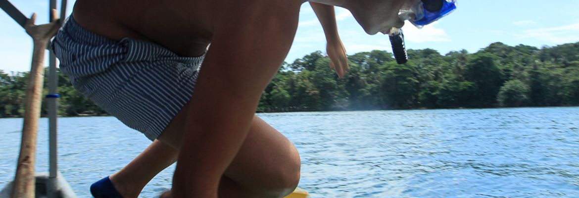 cahuita national park snorkeling hiking tour jumping in 8