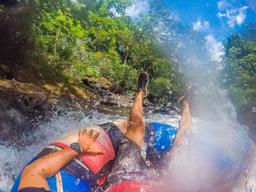 rocking on the rapids tubing rincon de la vieja