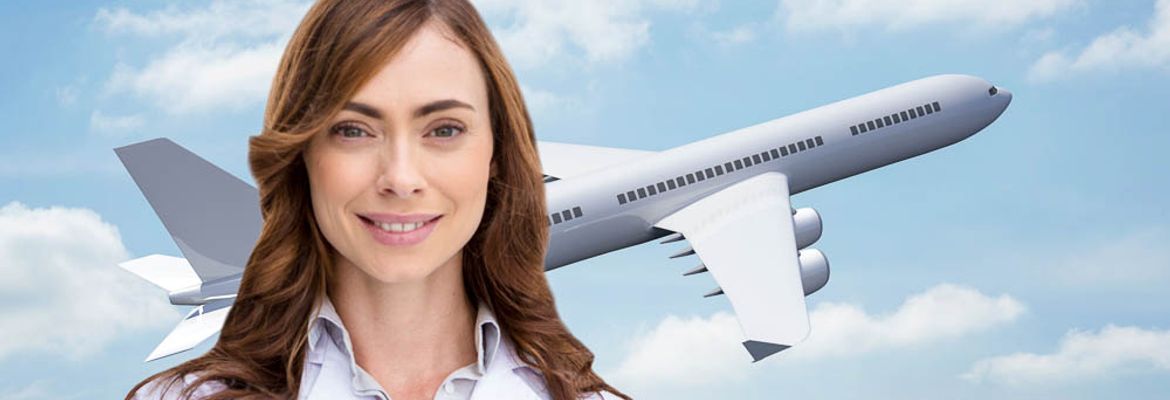 a doctor with a sky and plane on the air background