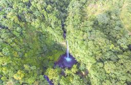 fortuna waterfall aerial view from above_0008