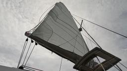 main sail 41 foot luxury charter catamaran guanacaste