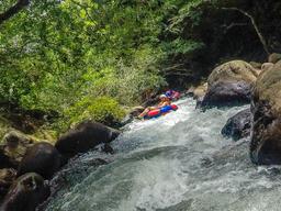 begining rio negro tubing rincon de la vieja