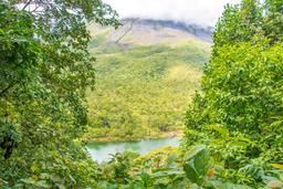 los juncos lake view from view point horseback ride los lagos