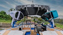 super air nautique g23 arenal with all watersport equipment mounted