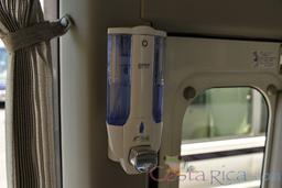 20 passenger coaster van sanitizer