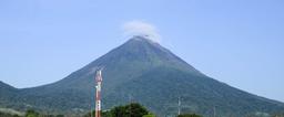 Arenal Volcano View from Hotel Las Colinas on May, 5, 2013.