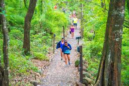 trail entrance hot springs pools rincon de la vieja