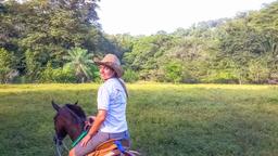 horseback rapelling tour rancho tropical matapalo