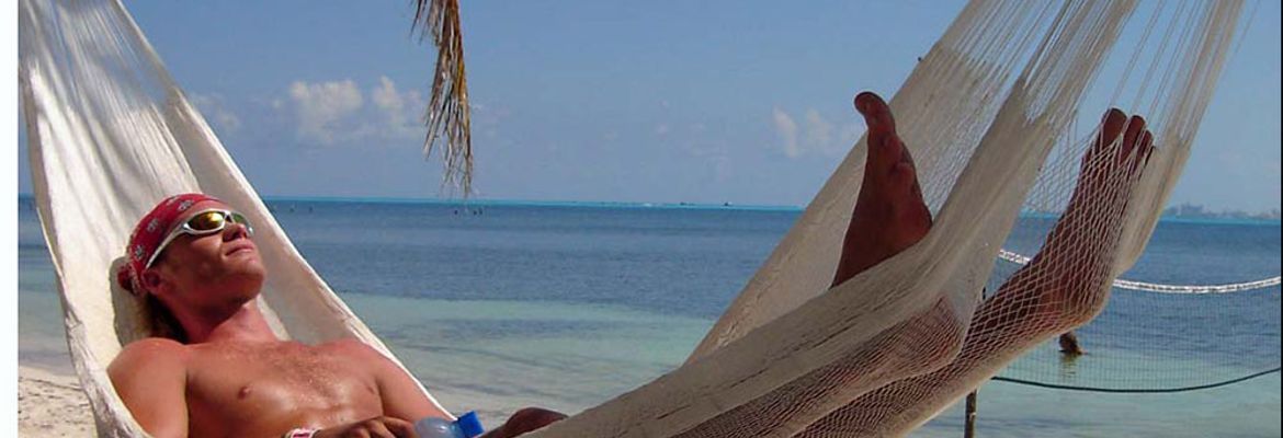 hammock on beach