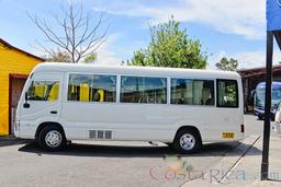 20 passenger coaster van lateral view