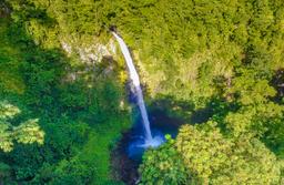 fortuna waterfall aerial lateral view dji_0022