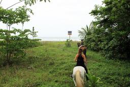 jungle beach horseback tour beach entrance 5