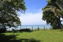 ocean view point at entrance cabo blanco reserve