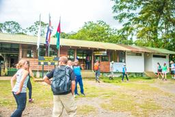 tenorio national park ranger station celeteste river waterfall tour 4